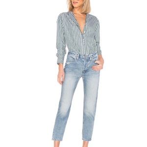 Frame Denim Le Pegged Jean in ALDINE